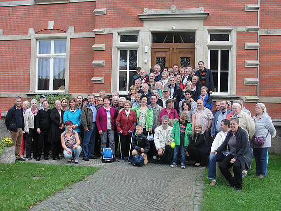 Versammlung mit Partnergemeinde Klosterlechfeld