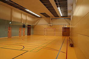 Sporthalle Innenansicht