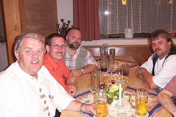 Partnerschaft Klosterlechfeld gemütliches Treffen